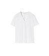 Бяла памучна дамска блуза Parta-3 снимка