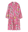 Многоцветна рокля Mirami в розови нюанси-2 снимка