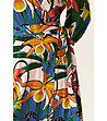 Многоцветна рокля Estimi с флорален принт-3 снимка