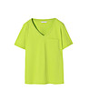 Зелена памучна дамска блуза Mimi-4 снимка
