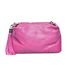 Дамска чанта с презрамка в розово Keila-0 снимка