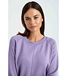 Дамска блуза в лилаво-4 снимка