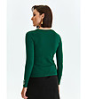 Дамски зелен пуловер Arabella-1 снимка