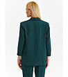 Тъмнозелено дамско сако Boni-2 снимка