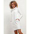 Бяла рокля с джобове Lamet-2 снимка
