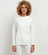 Дамска бяла блуза с памук Dinora-0 снимка