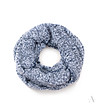 Дамски зимен шал в меланж на синьо и бяло Selesta-1 снимка