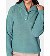 Дамски пуловер в зелен нюанс Livena-2 снимка
