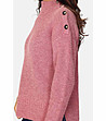 Дамски пуловер в розов нюанс Tola-2 снимка