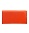 Оранжев дамски портфейл от естествена кожа Gandia с RFID защита-1 снимка
