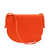 Кожена дамска чанта в оранжево Altea-1 снимка
