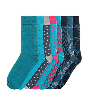 Комплект от 8 чифта памучни мъжки чорапи Arden снимка