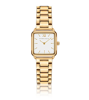 Дамски часовник в златисто с циферблат в бяло Candace снимка