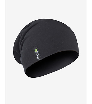 Черна unisex шапка снимка
