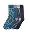 Комплект от 4 чифта памучни мъжки чорапи Felix-0 снимка