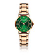 Дамски часовник в розовозлатисто с циферблат в зелено Nevona-0 снимка