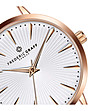 Дамски розовозлатист часовник с бял циферблат Zana-2 снимка
