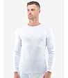 Бяла мъжка памучна блуза Vin-0 снимка