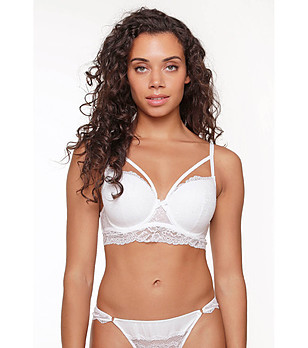 Сутиен в цвят слонова кост Saruni снимка