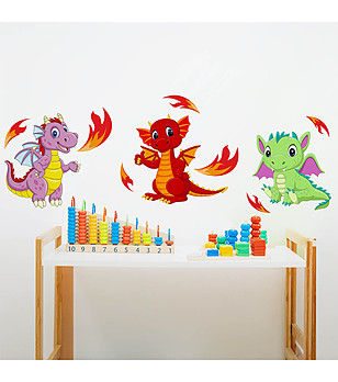 Декоративен стикер Sweety Dragons снимка