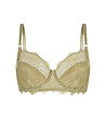 Сутиен с меки чашки в цвят маслина Ruzia-4 снимка