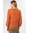 Оранжев дамски пуловер Allora-1 снимка