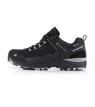 Unisex туристически обувки в черно и сиво снимка