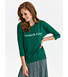 Дамска блуза в зелен нюанс Imora-0 снимка