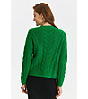 Зелен дамски пуловер Emanuela-1 снимка