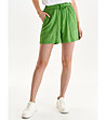 Зелени дамски къси панталонки Pralina-0 снимка