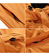 Оранжево мъжко softshell яке Hoor с DWR-4 снимка