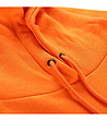Мъжки памучен суитшърт в оранжево Azer-2 снимка