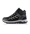 Unisex туристически обувки в черно и сиво-0 снимка