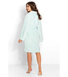 Дамски халат в цвят мента Fiona-1 снимка