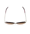 Златисти дамски слънчеви очила с ефектен дизайн-3 снимка