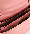 Дамска чанта в цвят праскова Alarice-3 снимка