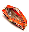 Дамска чанта в бежово и оранжево Verona-4 снимка