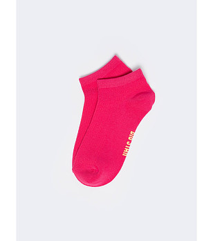 Дамски чорапи в розов нюанс Shortila снимка