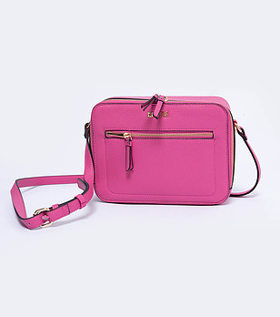 Розова дамска чанта Osteri снимка
