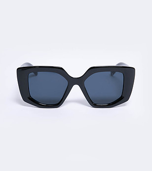 Черни дамски слънчеви очила Aroni снимка