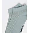 Дамски чорапи в син нюанс Shortila-3 снимка