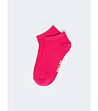 Дамски чорапи в розов нюанс Shortila-0 снимка