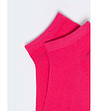 Дамски чорапи в розов нюанс Shortila-3 снимка
