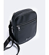 Черна малка мъжка чанта Borti-1 снимка