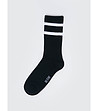 Unisex чорапи с бели ленти Ribs-0 снимка
