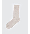 Дамски чорапи в бежово Makara-0 снимка