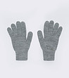 Сиви дамски ръкавици с 5 пръста Basila-2 снимка