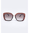 Кафяви дамски слънчеви очила Klori-0 снимка