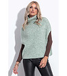 Дамски пуловер в зелено Pavla-0 снимка