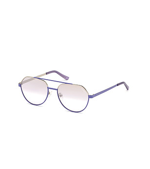 Unisex слънчеви очила в лилаво и златисто снимка